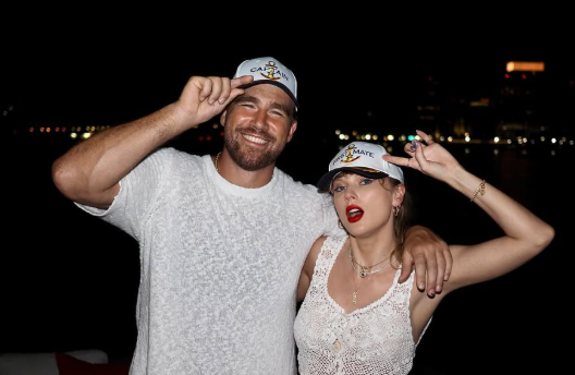 Taylor Swift and Travis Kelce